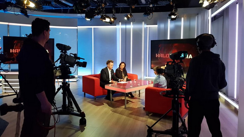 Program na żywo "Halo Polonia" w TV Polonia